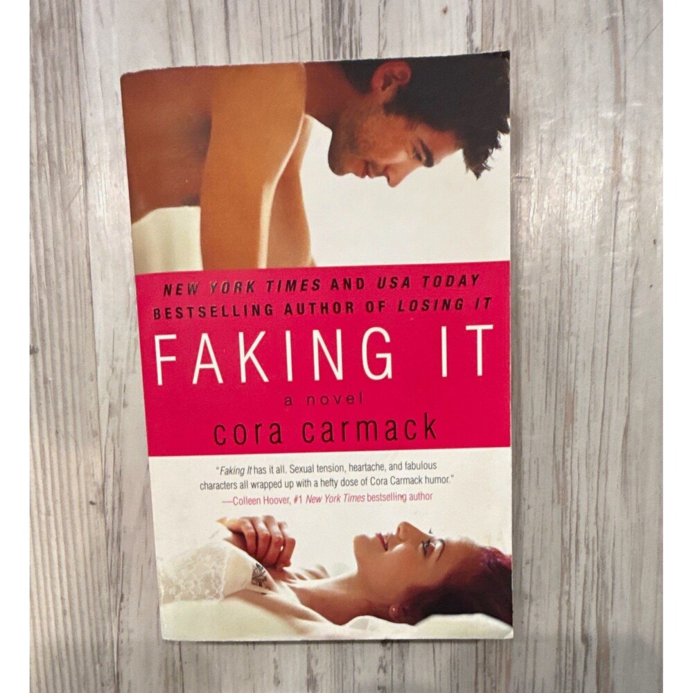 Cora Carmack Faking It Paperback Romance Novel Fiction Book in English